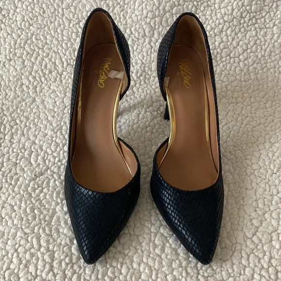 Mossimo Supply Co. Faux Snakeskin Stiletto Heels - Picture 4 of 13